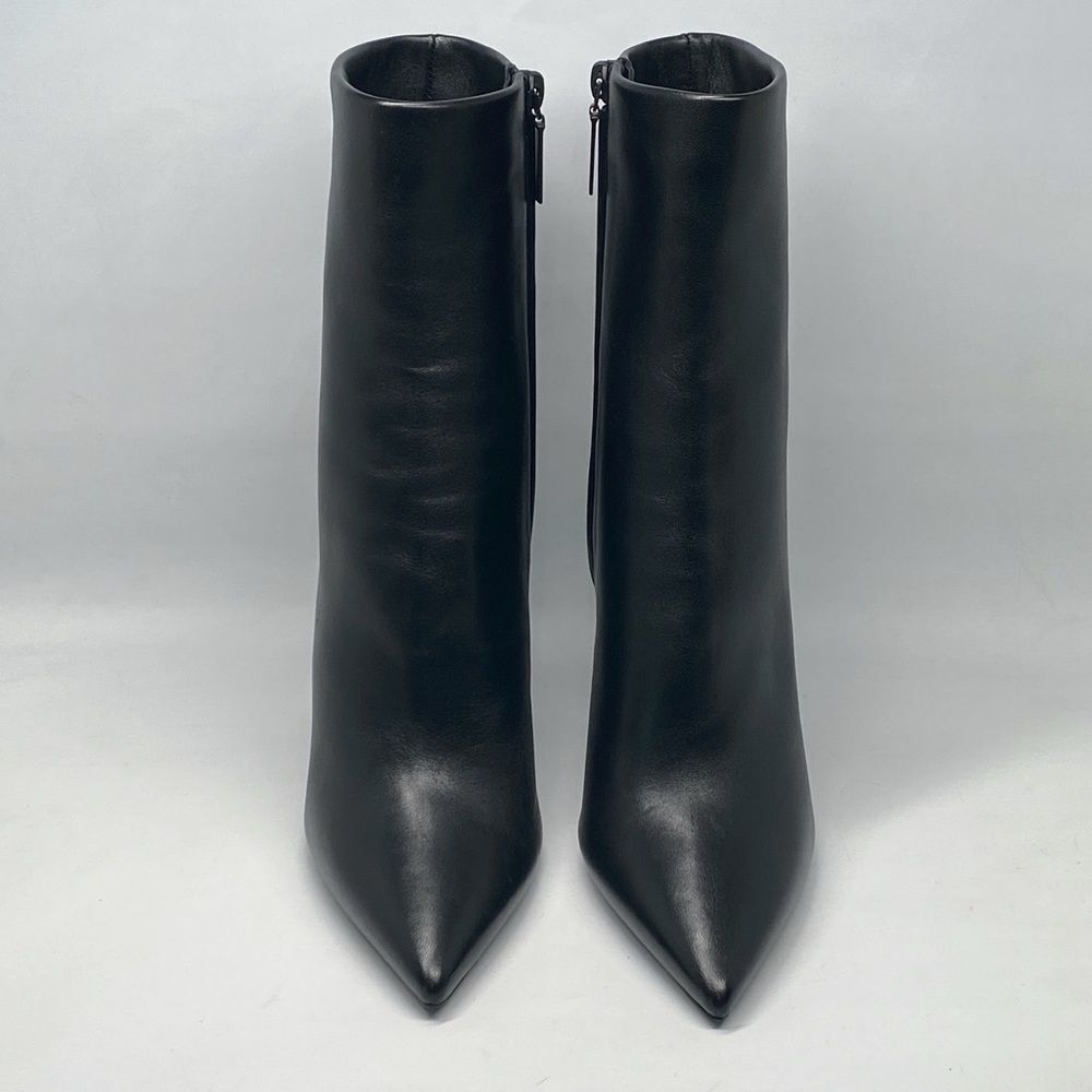 Saint Laurent Opyum Logo Leather Booties size 39.5 - Picture 4 of 16